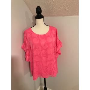 Lilly Pulitzer Pink Blouse